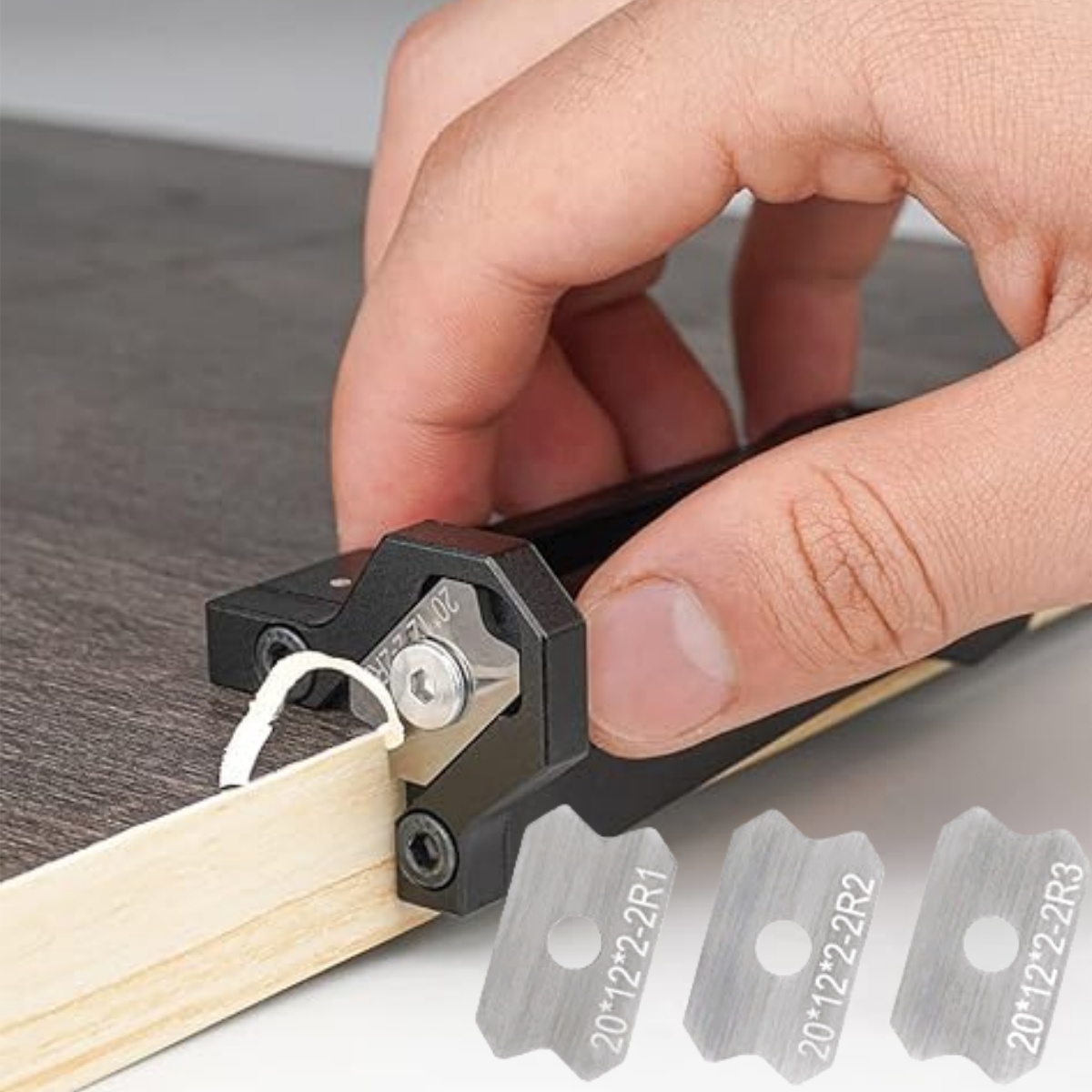 Woodworking Product - 木工用ベニヤエッジトリマー、エッジバンディングツール、木工用面取り手動かんな、木工用バリ取りかんな