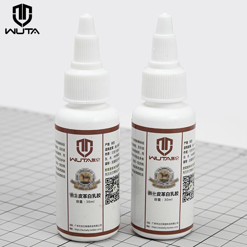 Woodworking Quick Glue - Wuta-革接着剤と木材用の強力な接着剤,30ml,白色,液体接着剤,1個