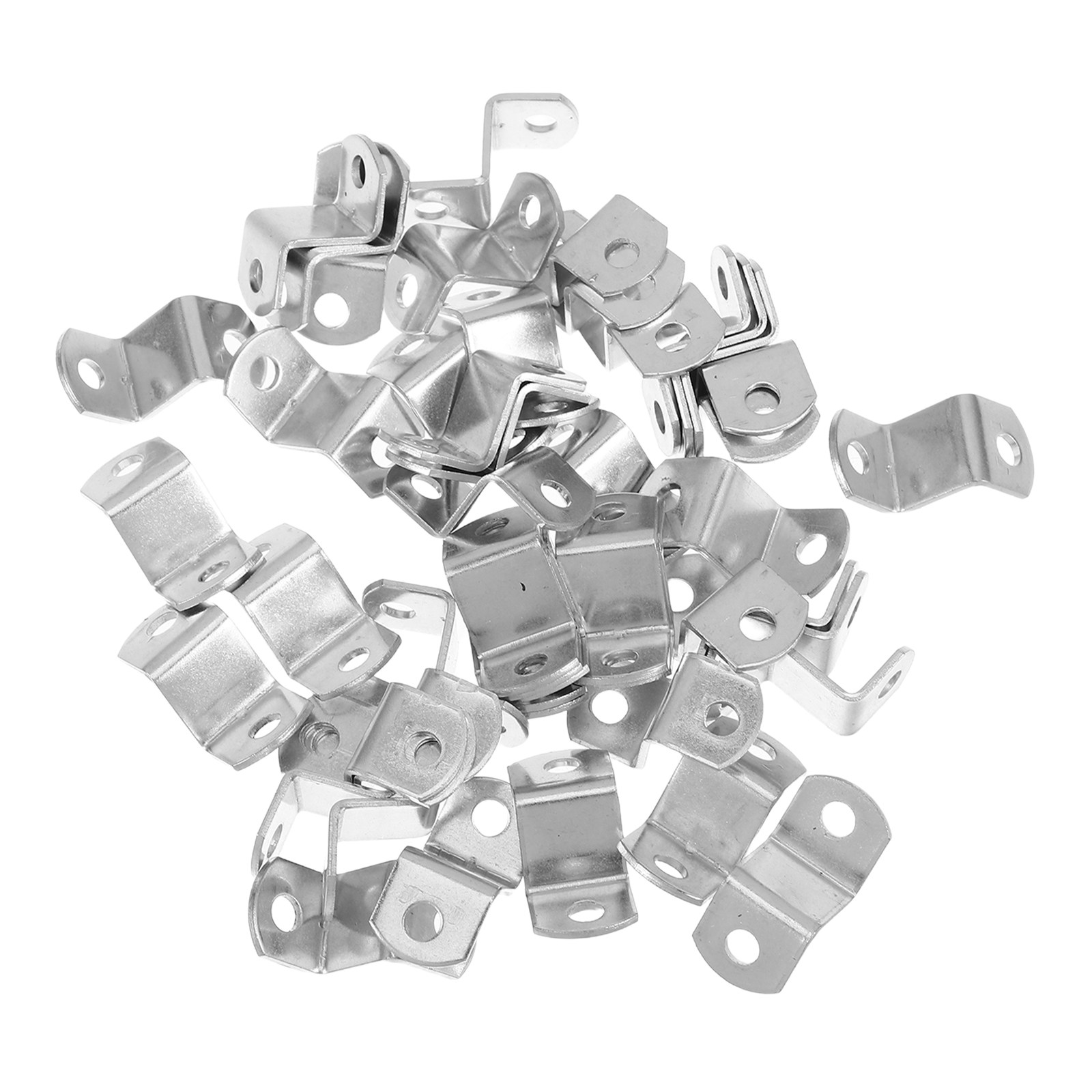 Woodworking Z Clips - 50個入り Z字型 直角フレームコーナー金具 金属製 額縁固定具 キャンバス固定クリップ
