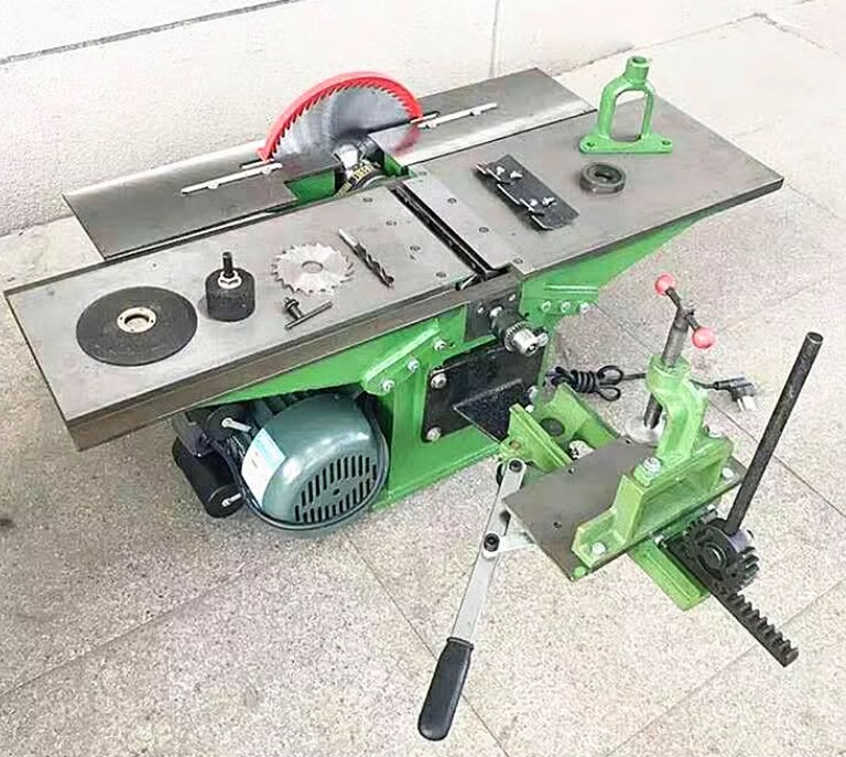 Bench Plane Jointer - 210mm木工用ベンチプレーナー、自動合板機、表面加工機／多機能電動プレーナー／木材切断機