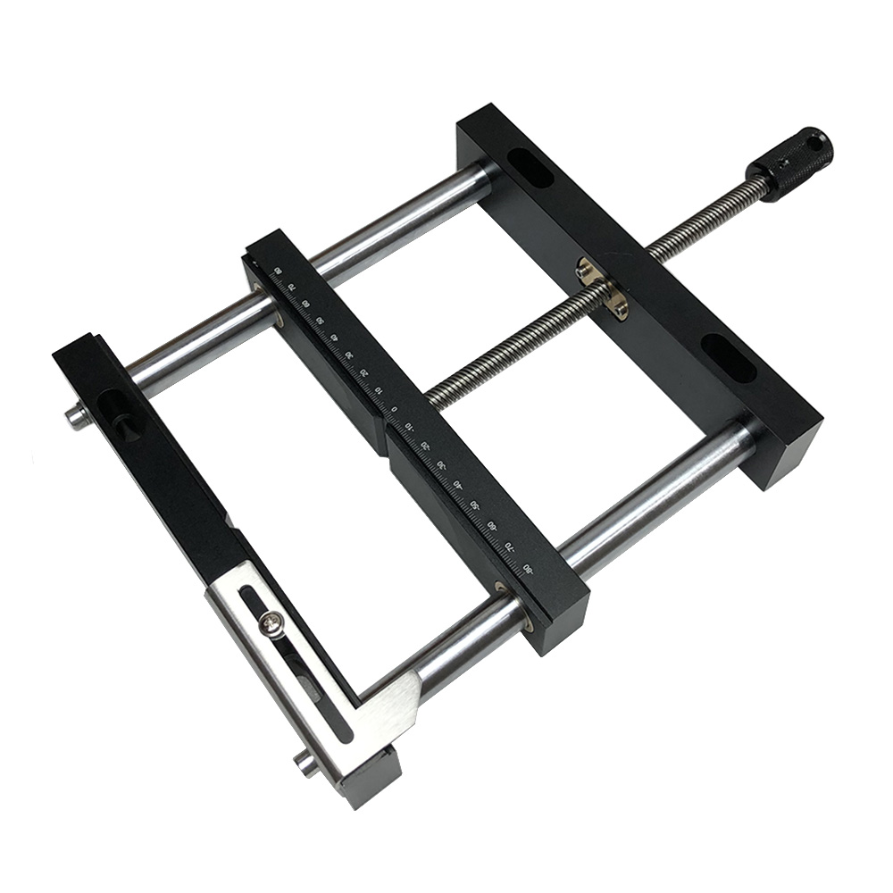 Woodworking Vice Quick Release - アルミニウムフラットバイスネジ,200x326mm,平行ジョー,qgg,日曜大工,木工