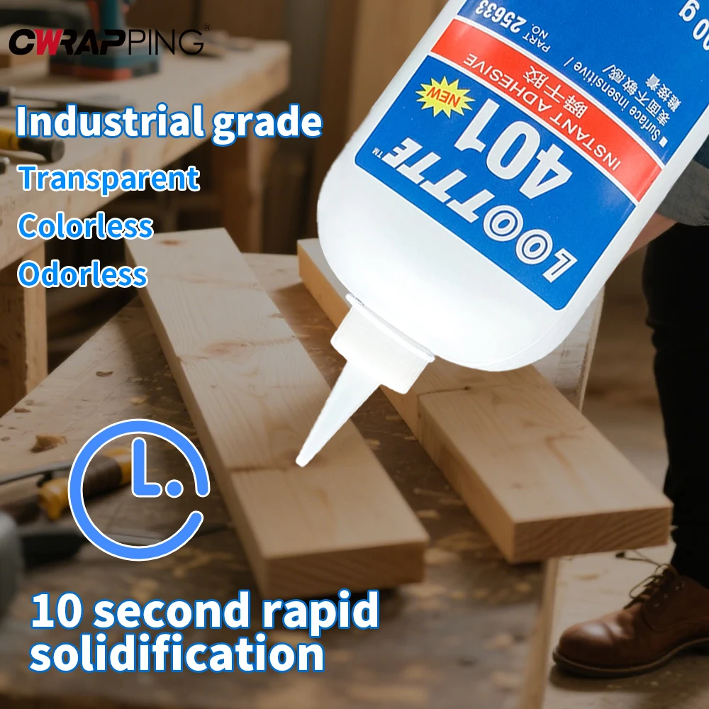 20 ミリリットル Loottte ゴム金属木材プラスチック - Woodworking Quick Glue のレビューと価格