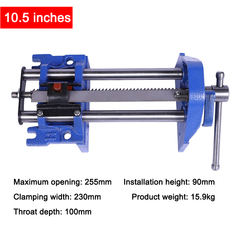 10.5インチ木工用バイス、クイックリリースワークベンチバイ - Woodworking Vice Quick Release のレビューと価格