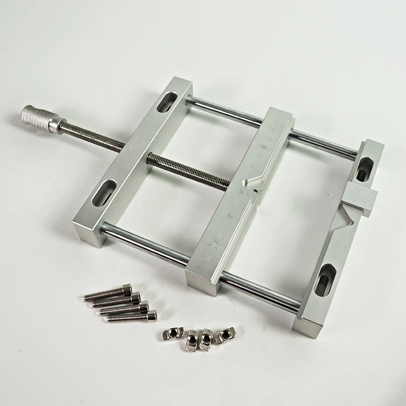 新しいLY CNC平行ジョーバイスプレーンバイスQGGアルミ - Woodworking Vice Quick Release のレビューと価格