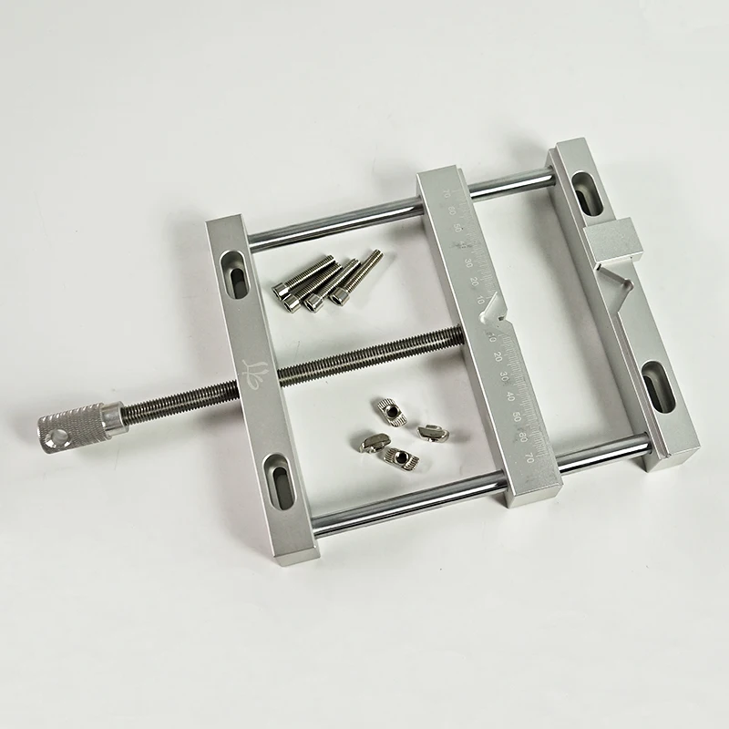 新しいLY CNC平行ジョーバイスプレーンバイスQGGアルミ - Woodworking Vice Quick Release のレビューと価格