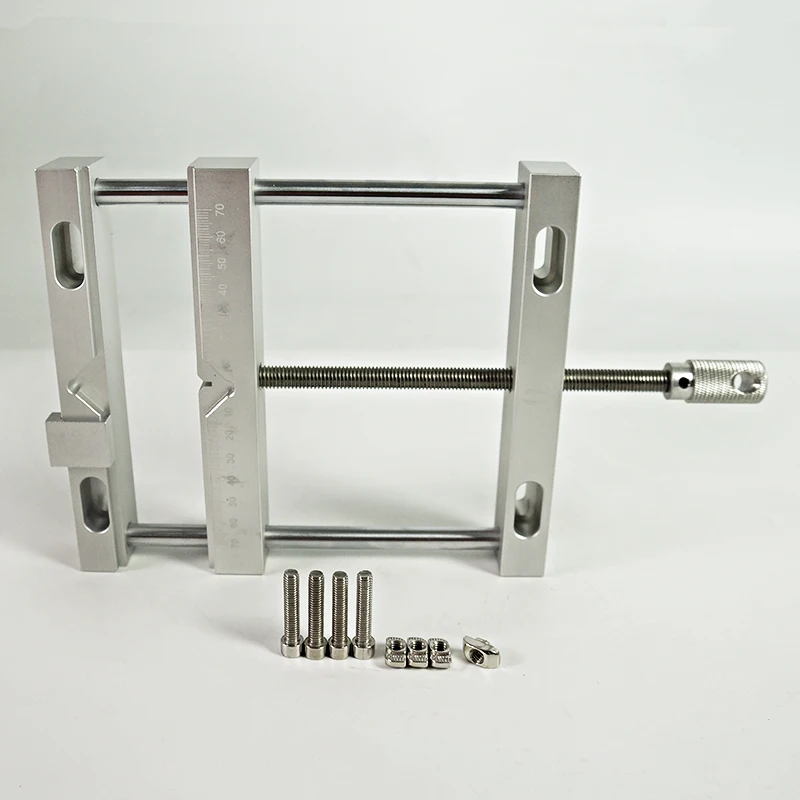 新しいLY CNC平行ジョーバイスプレーンバイスQGGアルミ - Woodworking Vice Quick Release のレビューと価格