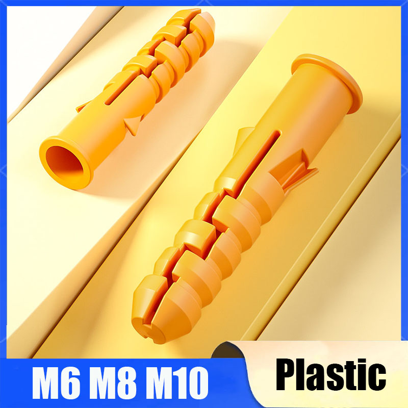 M6 M8 M10 黄色プラスチック拡張パイプ、柱、コンクリ - Woodworking On Youtube のレビューと価格