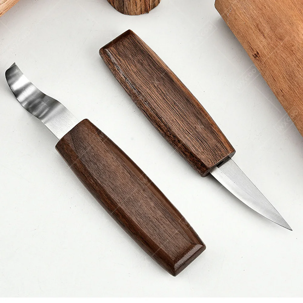 WXCOO 木彫り用細工ナイフセット。初心者向け、大人も子供 - Woodworking Kits For Adults のレビューと価格