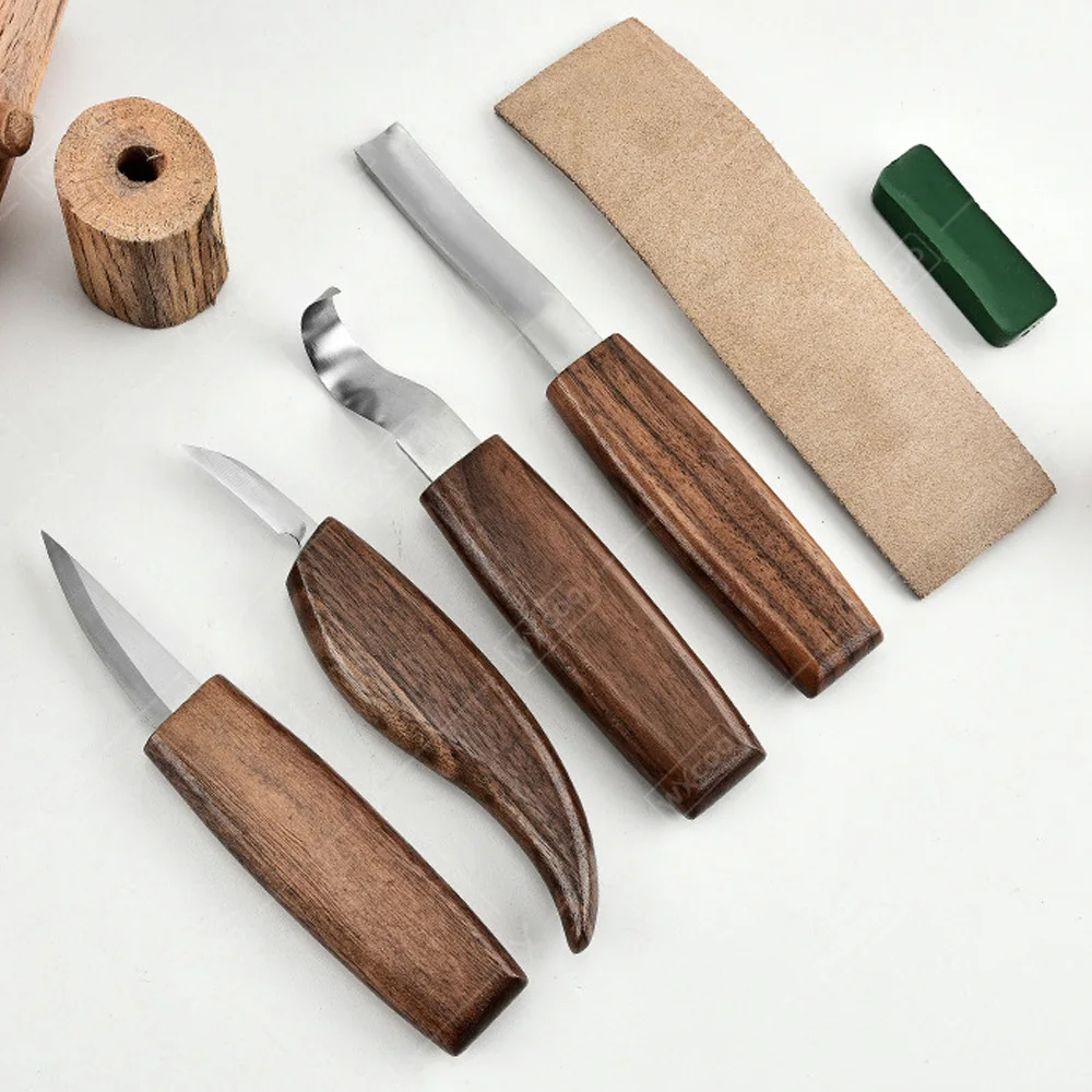 WXCOO 木彫り用細工ナイフセット。初心者向け、大人も子供 - Woodworking Kits For Adults のレビューと価格