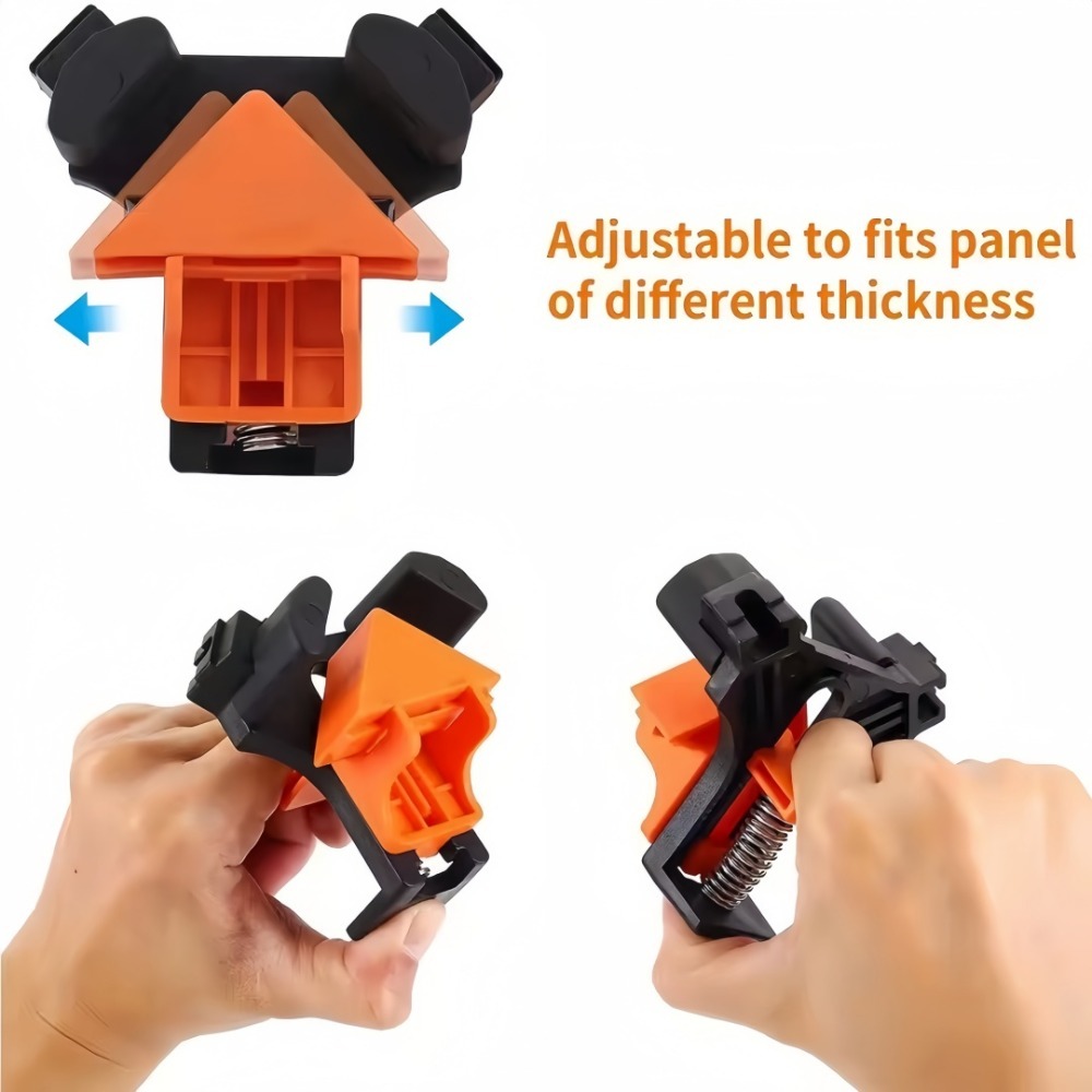 4個 90 °   直角クランプ固定クリップ額縁コーナークラ - Woodworking Product のレビューと価格