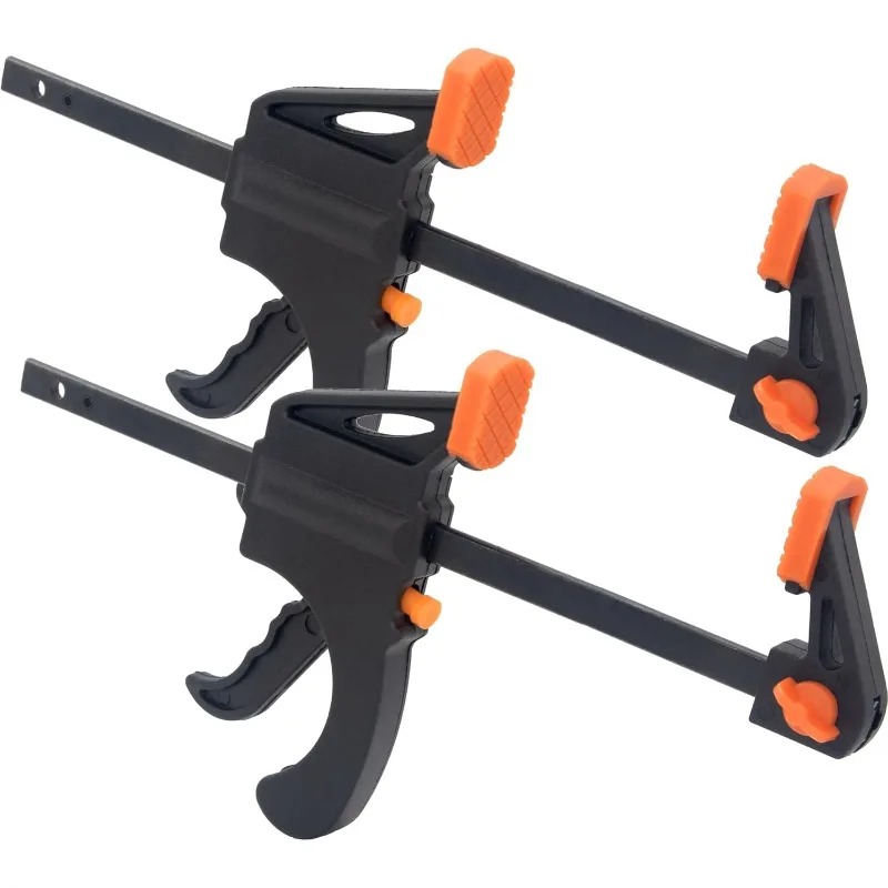 4インチクイックFクランプトリガー木工用バークランプスプレッ - Woodworking Z Clips のレビューと価格