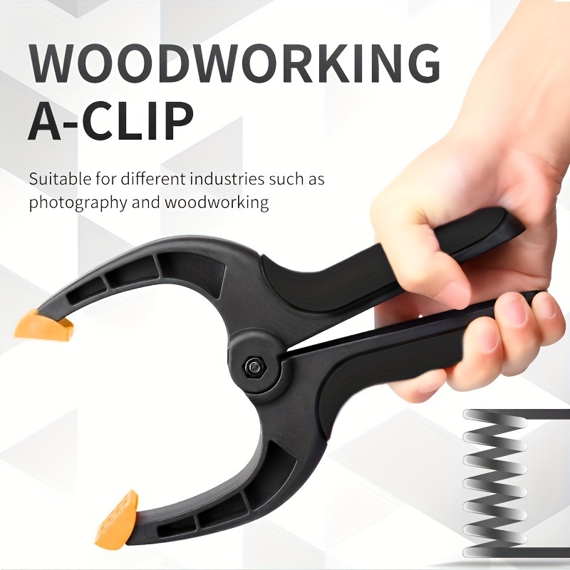 1pc 6/9 インチプラスチックナイロン調整可能な木工クラ - Woodworking Z Clips のレビューと価格