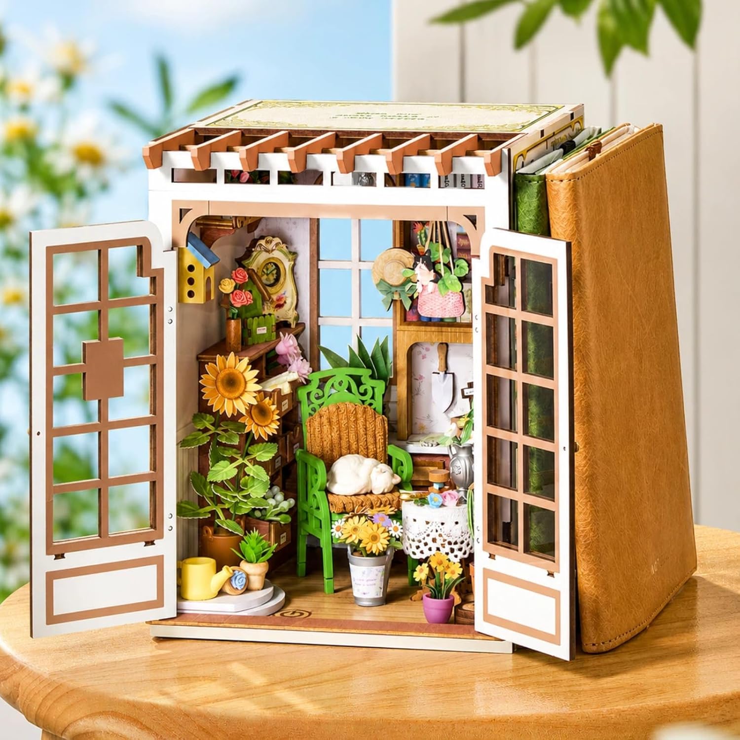 RolifeブックヌックキットDIYミニチュアキット（ライト - Woodworking Book のレビューと価格
