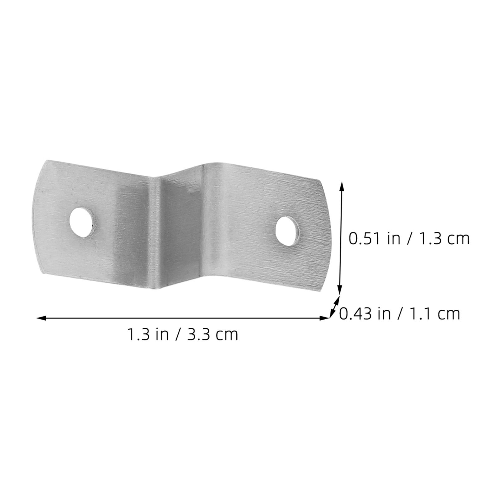 50個入り、頑丈なZ字型写真立て用クリップ。テーブル、机、棚 - Woodworking Z Clips のレビューと価格