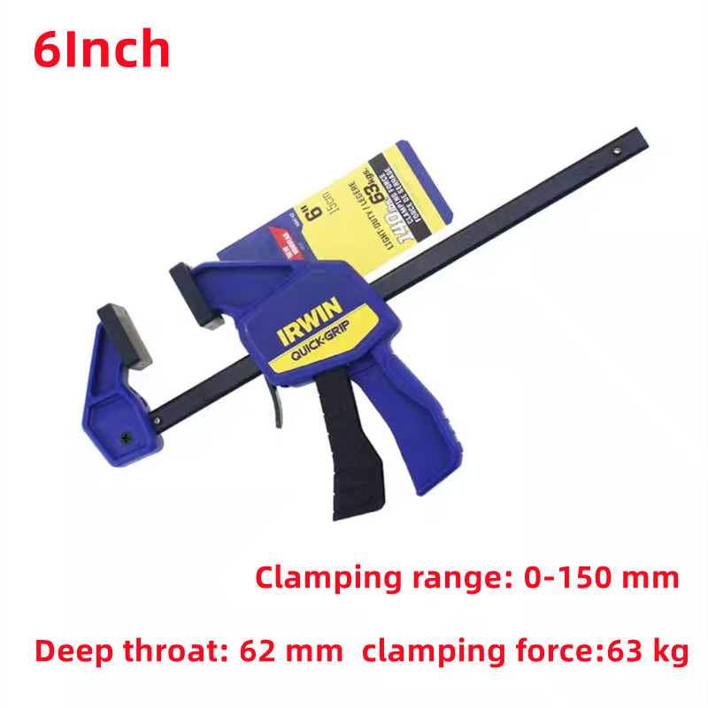 6 インチ木工 F クランプクリップクイックラチェットクリッ - Woodworking Z Clips のレビューと価格