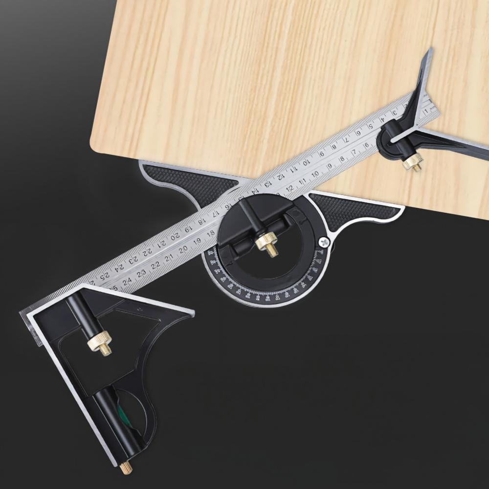 調整可能なスライド式コンビネーションスコヤ、金属製スコヤ、T - Woodworking Product のレビューと価格