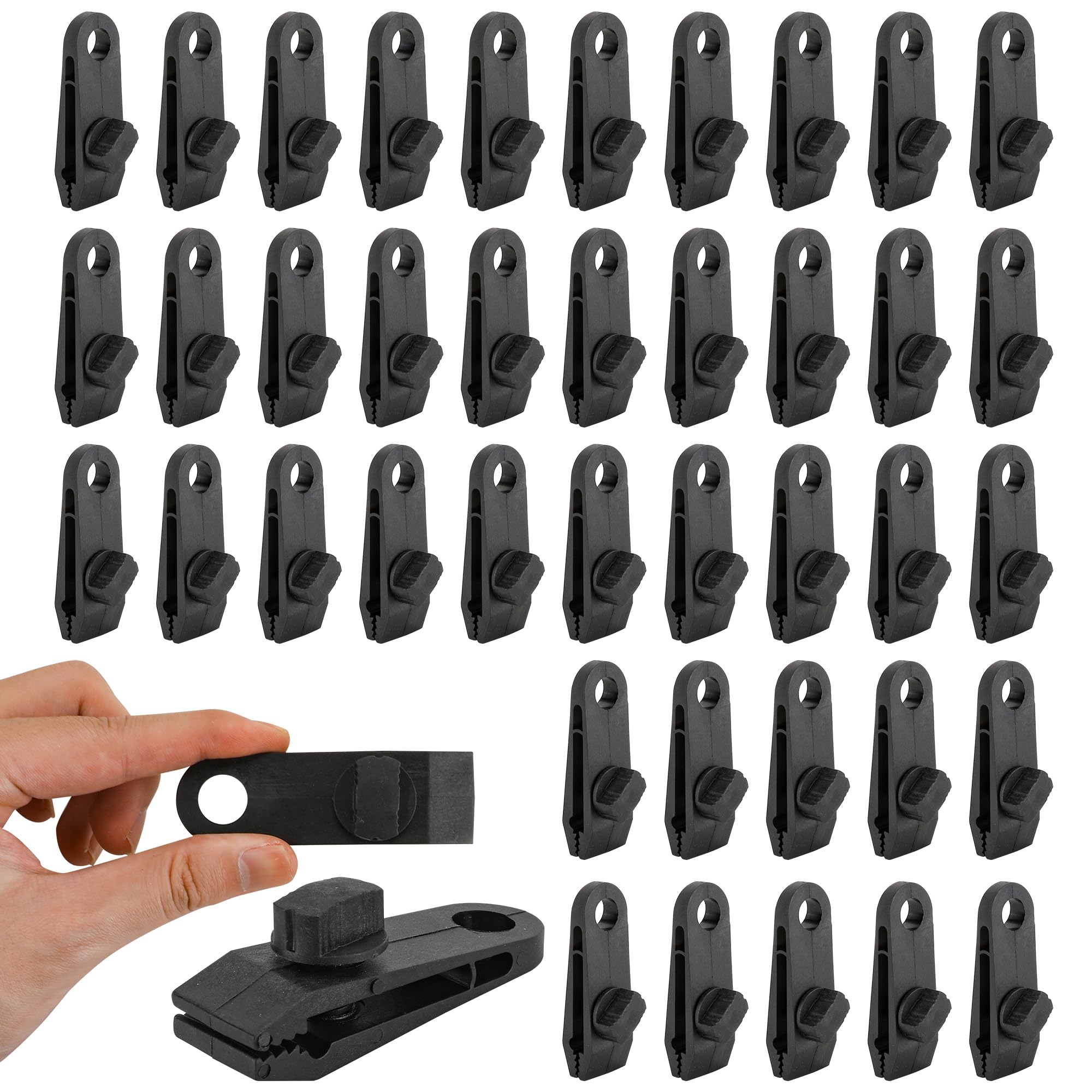 頑丈なロックグリップロックタープクリップ,プールカバー用ネジ - Woodworking Z Clips のレビューと価格