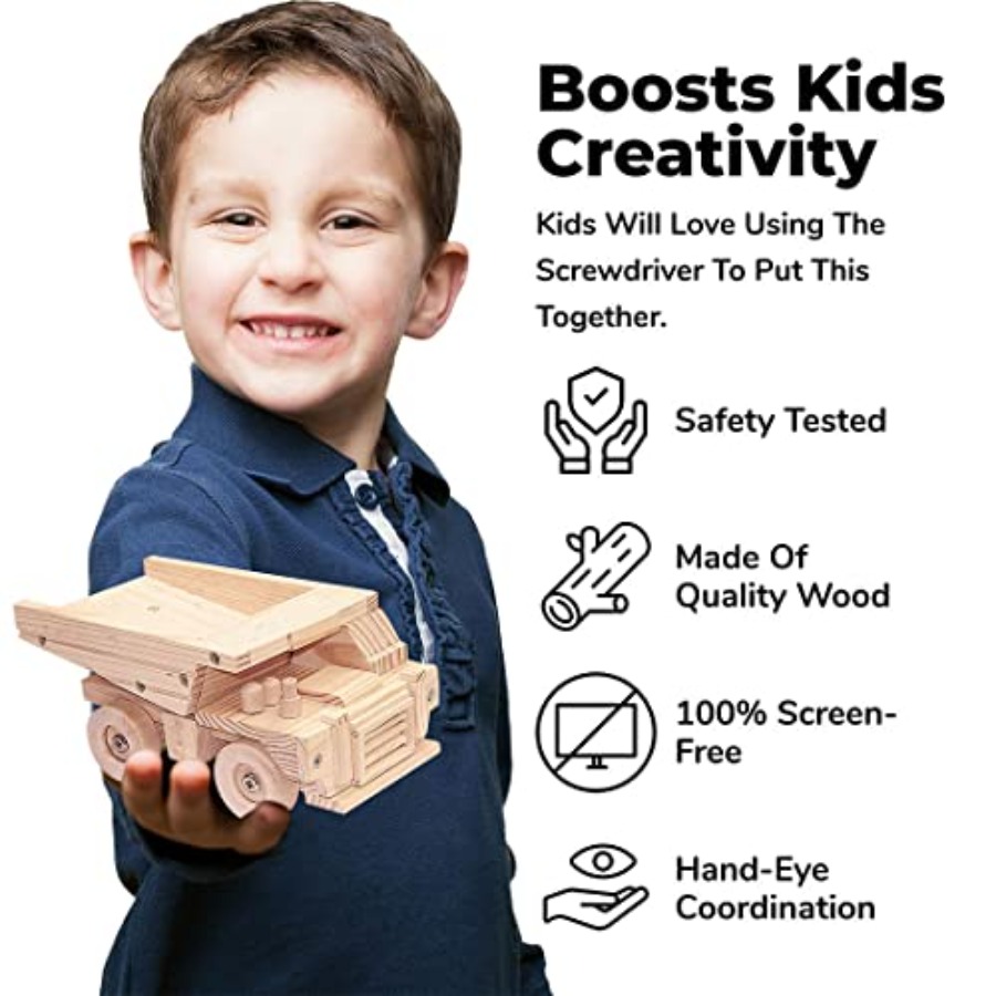大人向けの木工組み立てキット、男の子向けの3つの教育用DIY - Woodworking Kits For Adults のレビューと価格