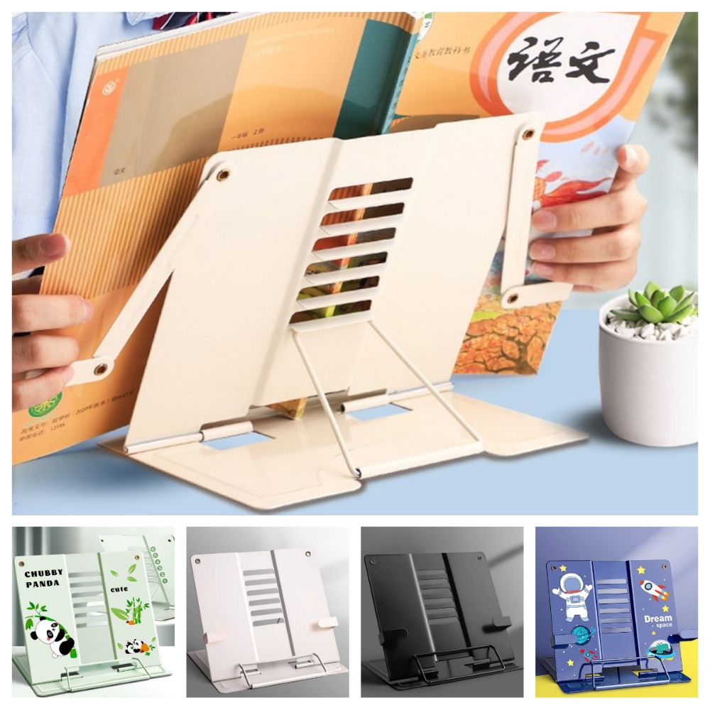 6段階調節可能なデスクブックホルダー、幅調整可能、頑丈な金属 - Woodworking Book のレビューと価格