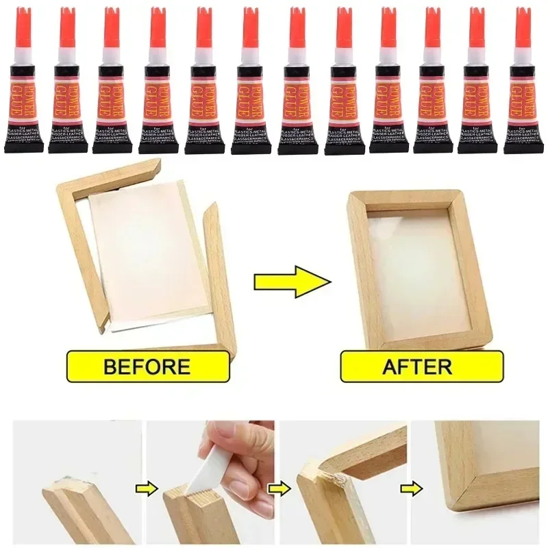 瞬間接着剤 強力液体接着剤 502 シアノアクリレート接着剤 - Woodworking Quick Glue のレビューと価格