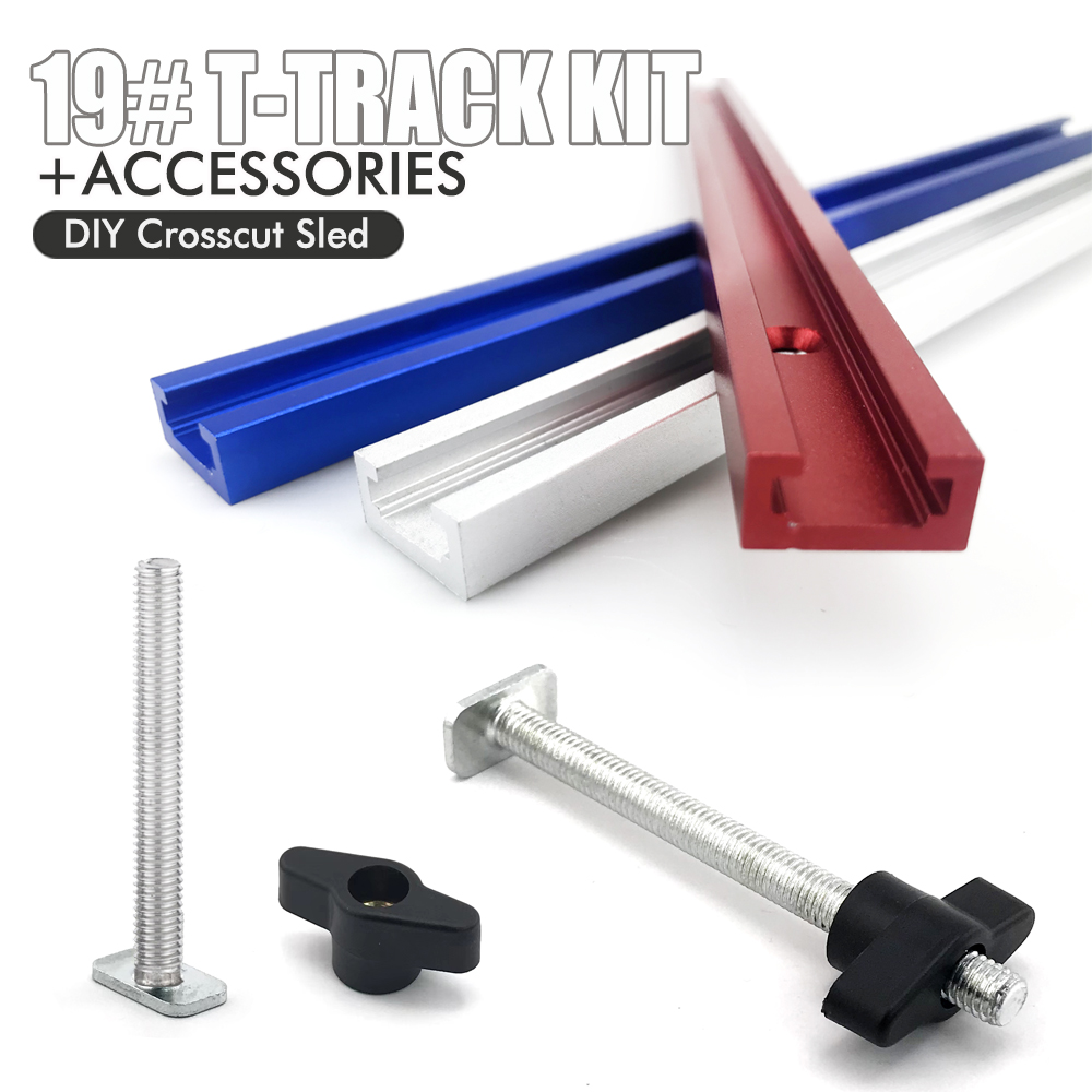 木工19 #   Tトラックキットとアクセサリー アルミ製T - Woodworking Product のレビューと価格