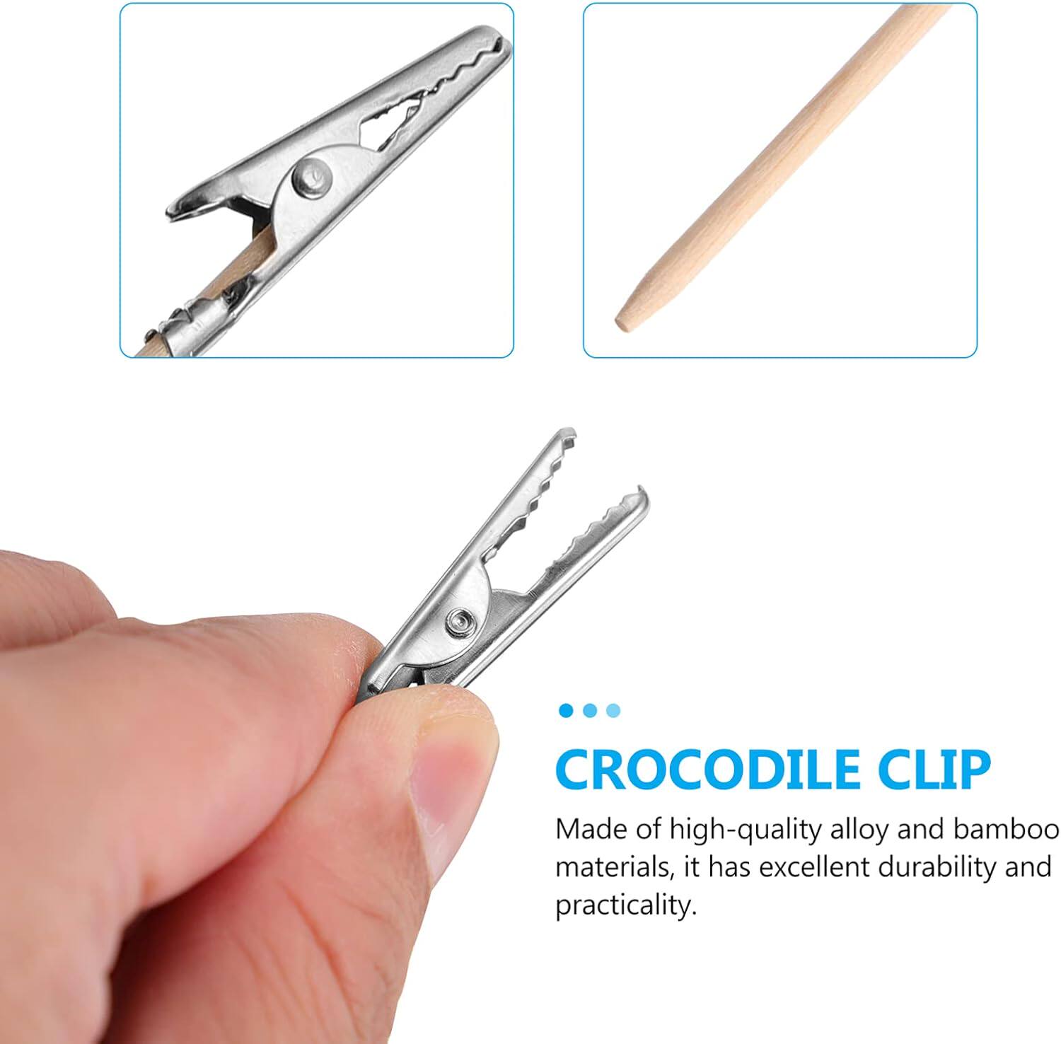 17/22.5cm 木製と金属製の取り外し可能な絵画スタンド - Woodworking Z Clips のレビューと価格