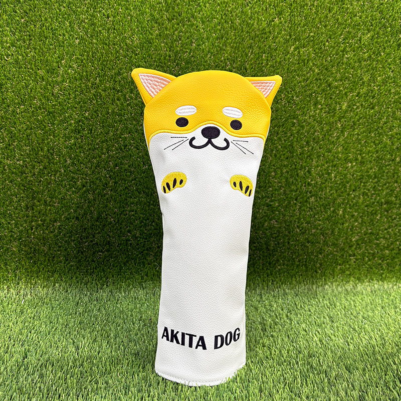 ゴルフクラブヘッドカバーセット 犬の漫画柄 ドライバー フェ - Woodworking Hobbies のレビューと価格