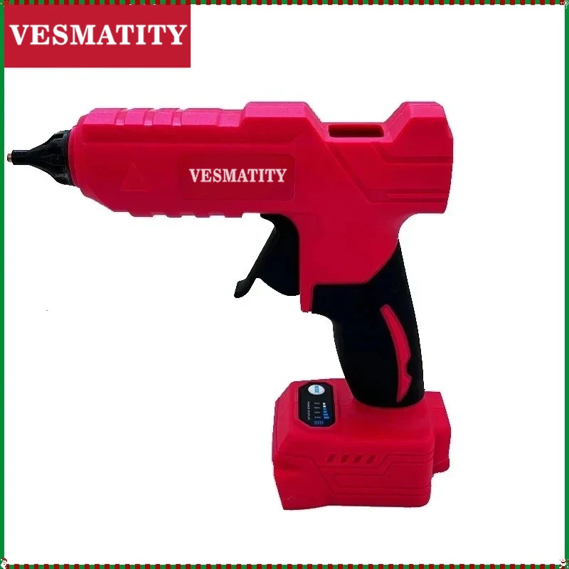 VESMATITY コードレス電動ホットメルトグルーガン。ミ - Woodworking Quick Glue のレビューと価格