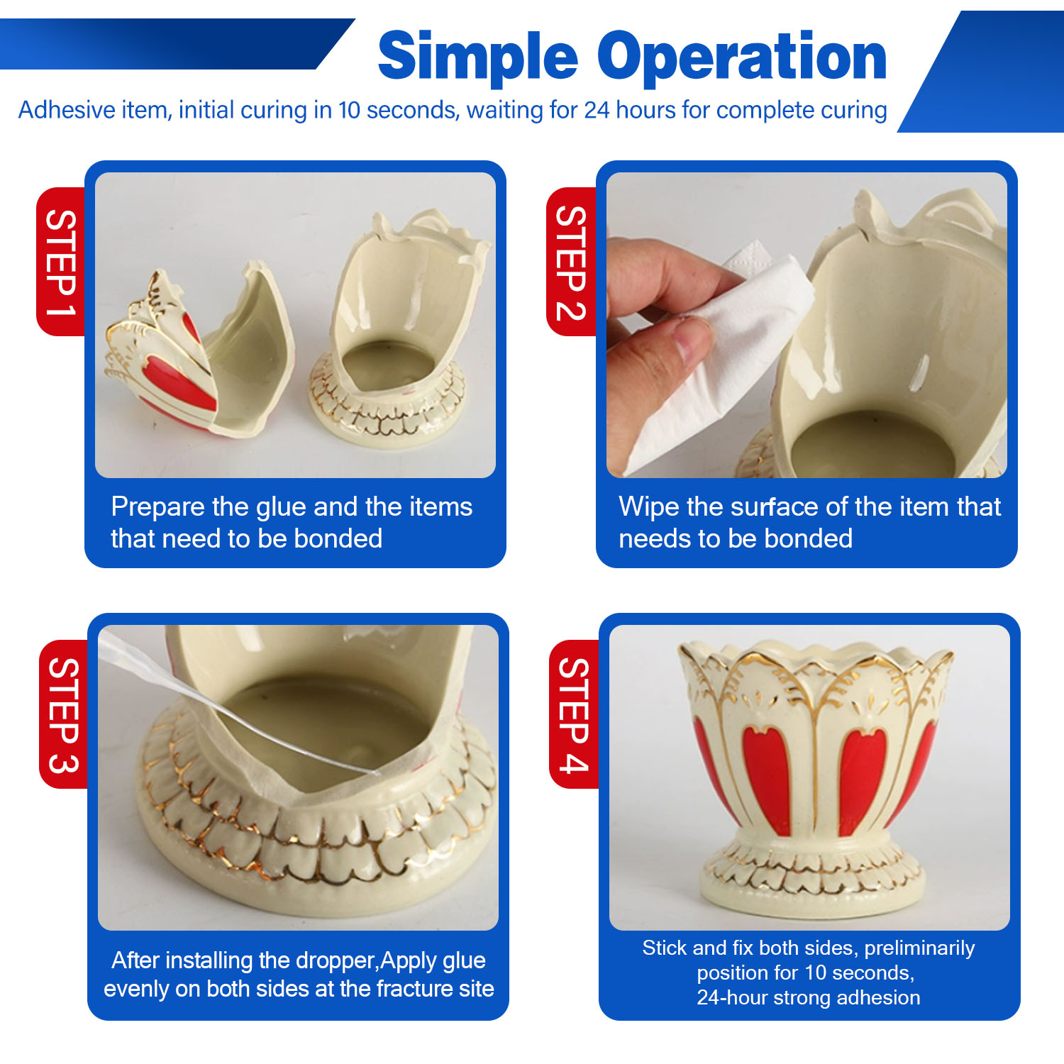 5-10 個 502 スーパー接着剤瞬間速乾性シアノアクリレ - Woodworking Quick Glue のレビューと価格