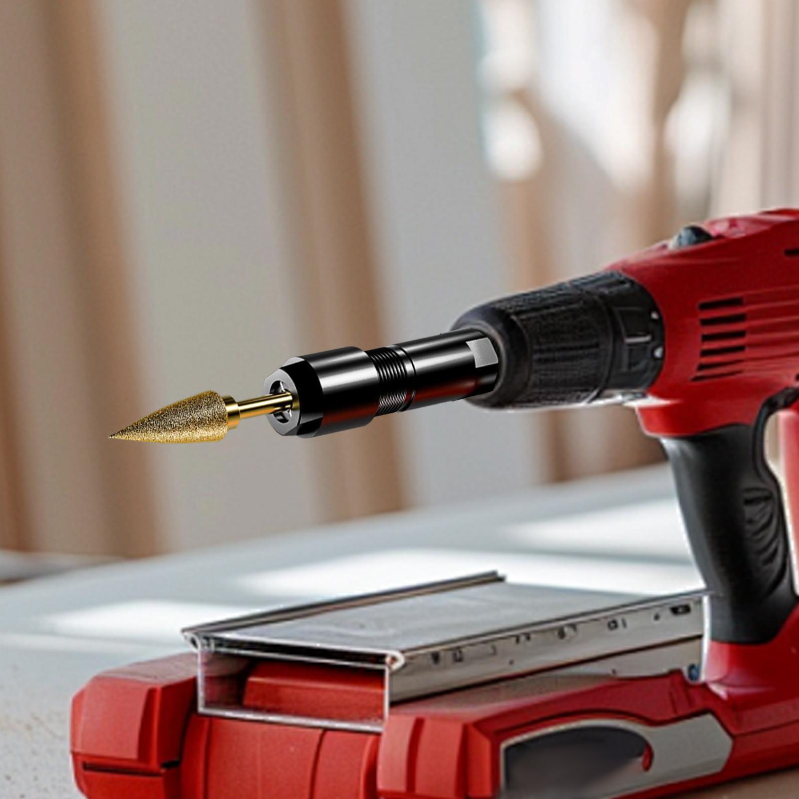 3/6mmアングルグラインダー用ストレートチャックアダプター - Woodworking Kits For Adults のレビューと価格