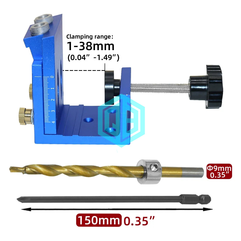 QinBu リサイクルアルミニウム製ポケットホールジグシステ - Woodworking Jig のレビューと価格