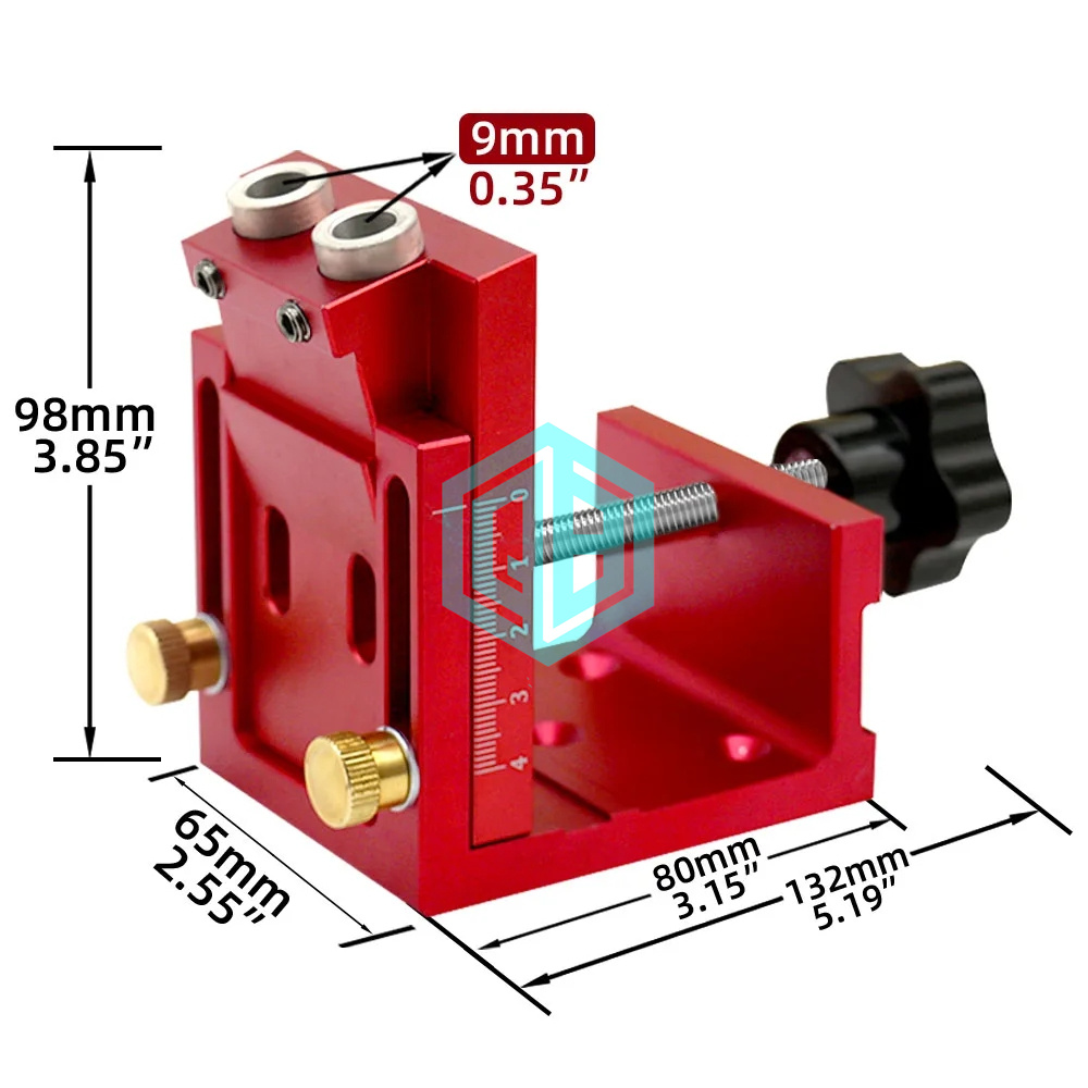QinBu リサイクルアルミニウム製ポケットホールジグシステ - Woodworking Jig のレビューと価格