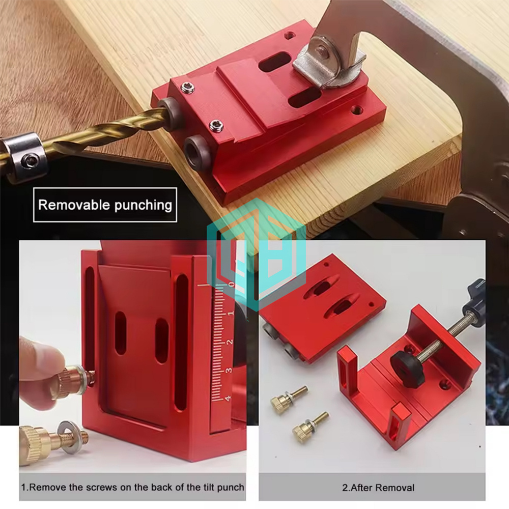 QinBu リサイクルアルミニウム製ポケットホールジグシステ - Woodworking Jig のレビューと価格