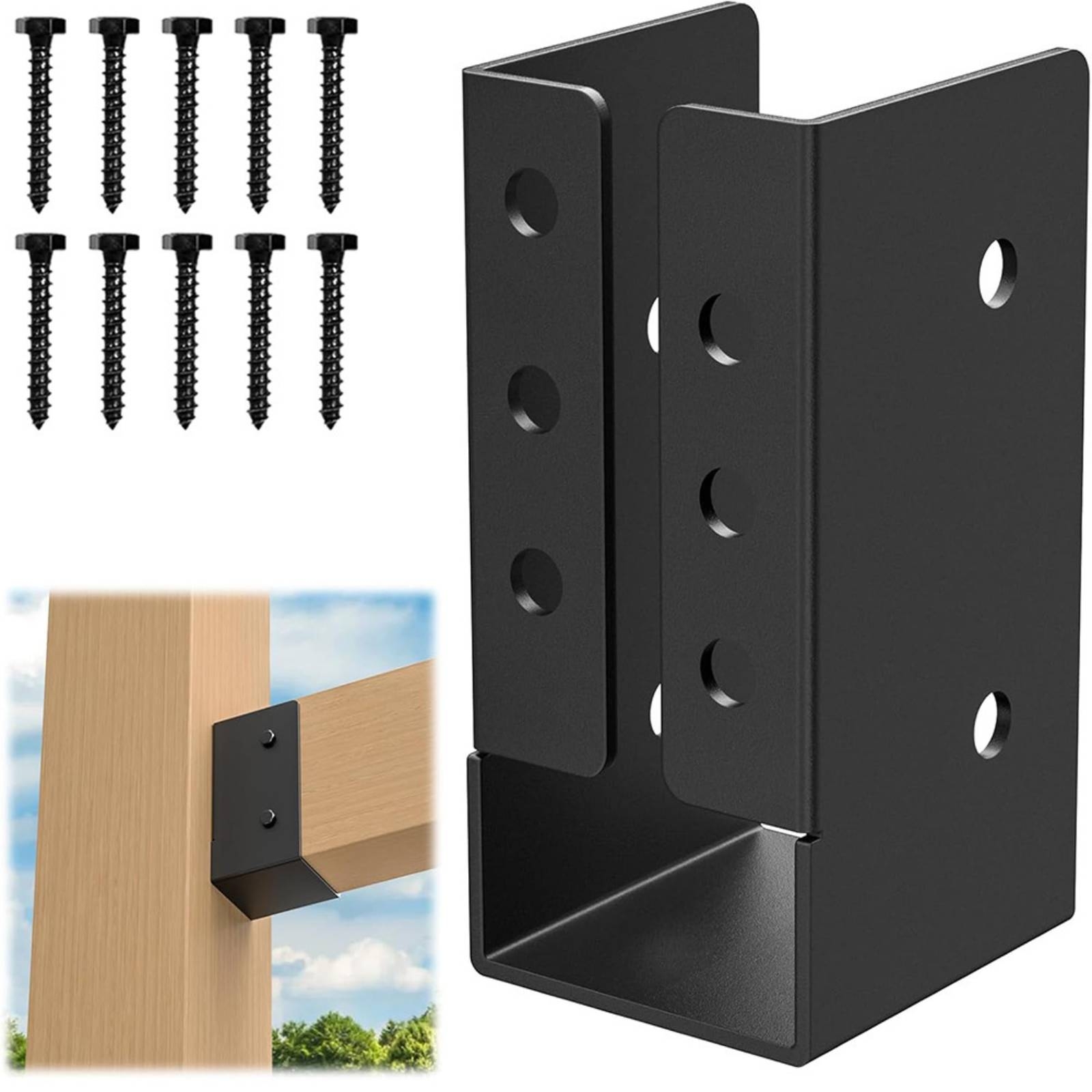 24個入り、2x4サイズの木材用サポートブラケット。頑丈なU - Lumber Woodworking のレビューと価格