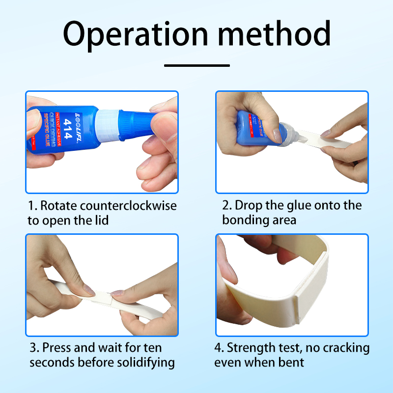 LOOLIFL 1-3 個 414 スーパー接着剤インスタン - Woodworking Quick Glue のレビューと価格
