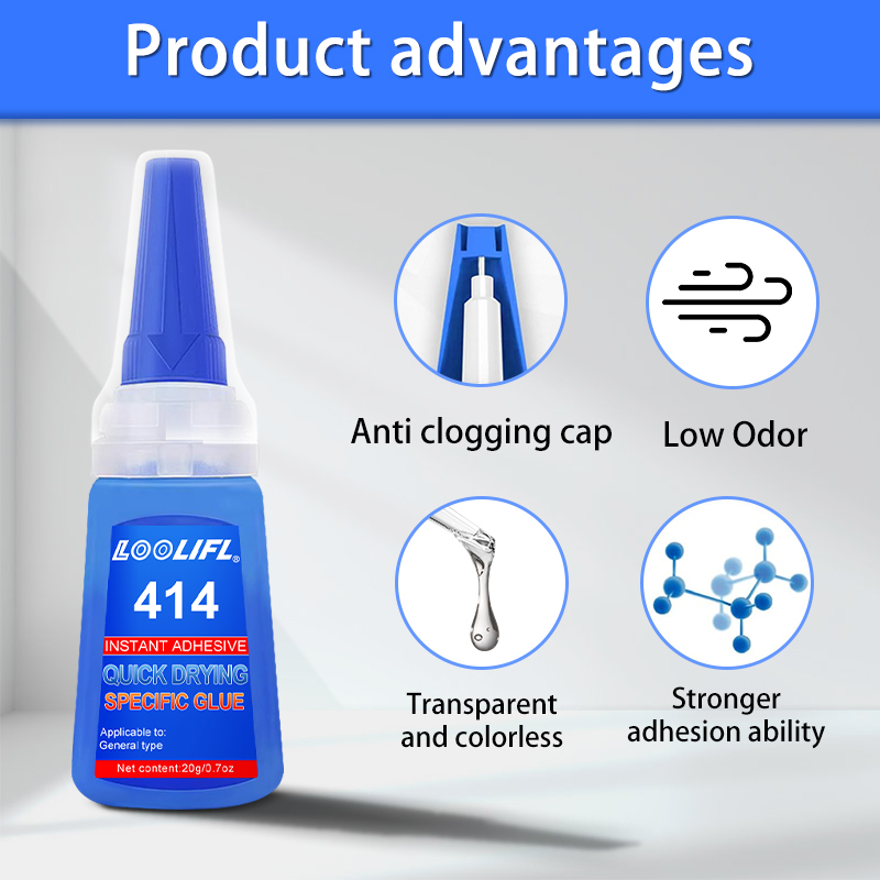 LOOLIFL 1-3 個 414 スーパー接着剤インスタン - Woodworking Quick Glue のレビューと価格