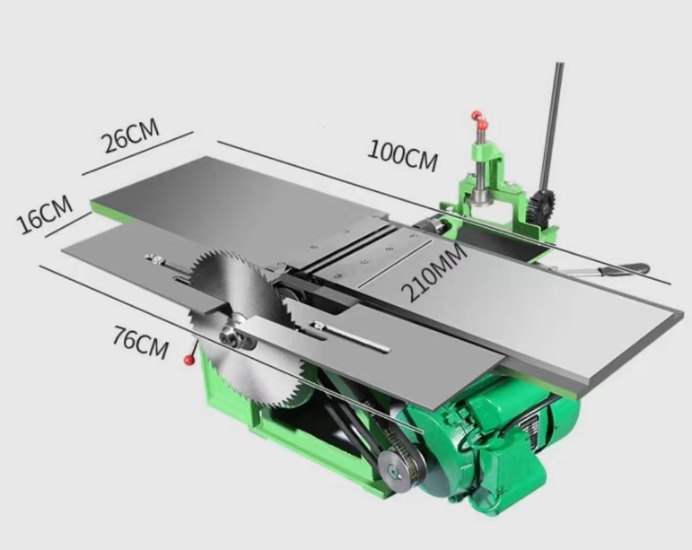 210mm木工用ベンチプレーナー、自動合板機、表面加工機／多 - Bench Plane Jointer のレビューと価格