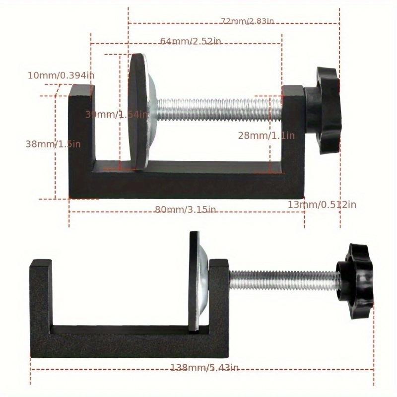 G タイプ木工クランプ 10 ～ 57mm ヘビーデューティ - Woodworking Vice Quick Release のレビューと価格