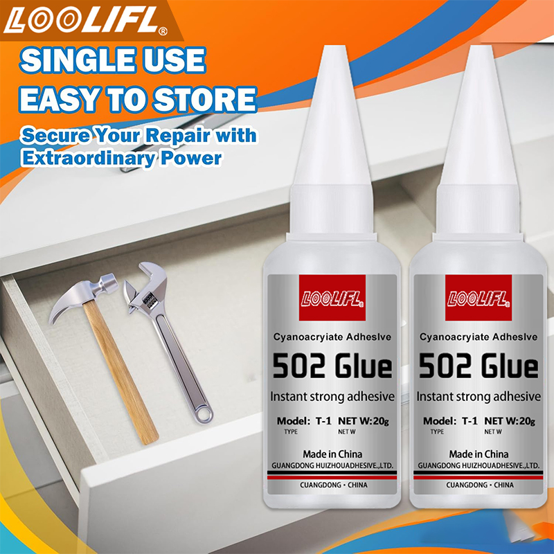 1-3pcs、20ml、502極度の接着剤、速乾性のシアノア - Woodworking Quick Glue のレビューと価格