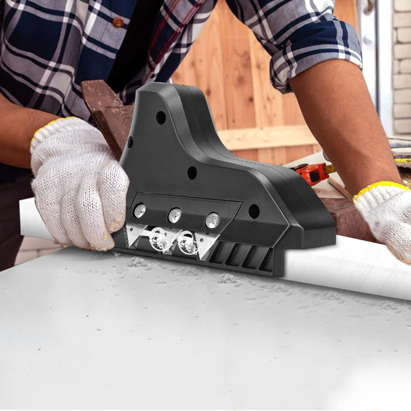 石膏ボードクイックカッター、ボードエッジャー、高速カッタープ - Woodworking Veneer Cutter のレビューと価格