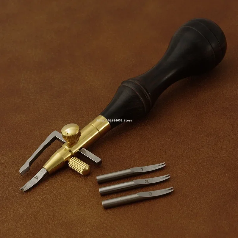 調整可能な多機能カッターヘッド、革のマーキングと溝入れツール - Woodworking Veneer Cutter のレビューと価格