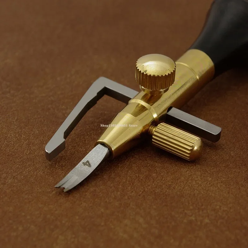 調整可能な多機能カッターヘッド、革のマーキングと溝入れツール - Woodworking Veneer Cutter のレビューと価格