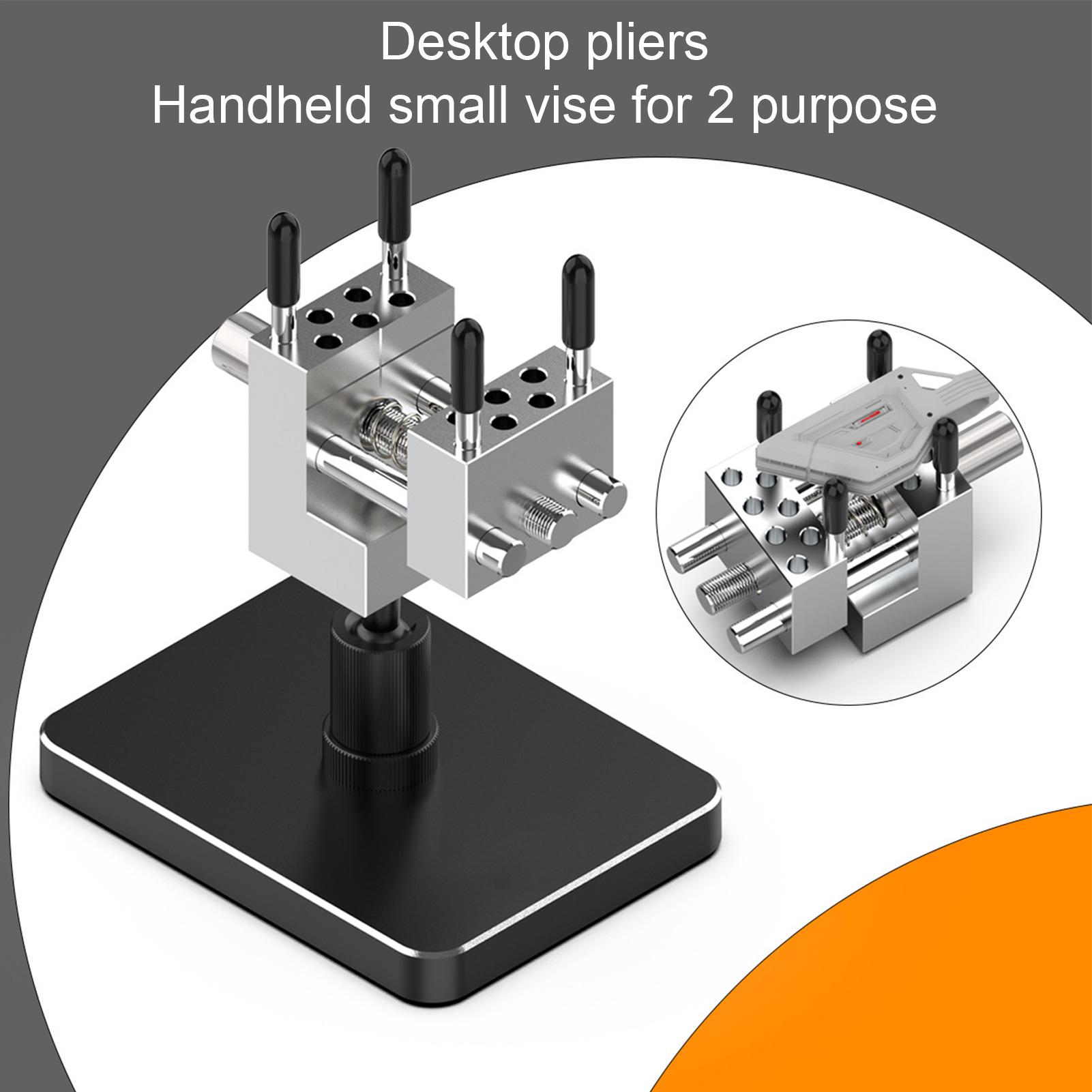 テーブル副クランプ 2-in-1 ポータブル万力 滑り止め精 - Woodworking Vice Quick Release のレビューと価格