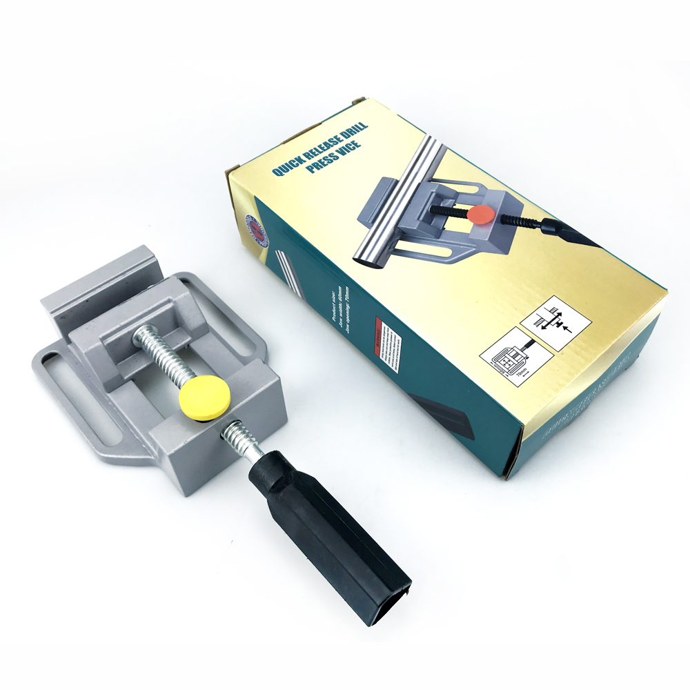アルミ製クイックリリースドリルプレスバイス平口プライヤークラ - Woodworking Vice Quick Release のレビューと価格