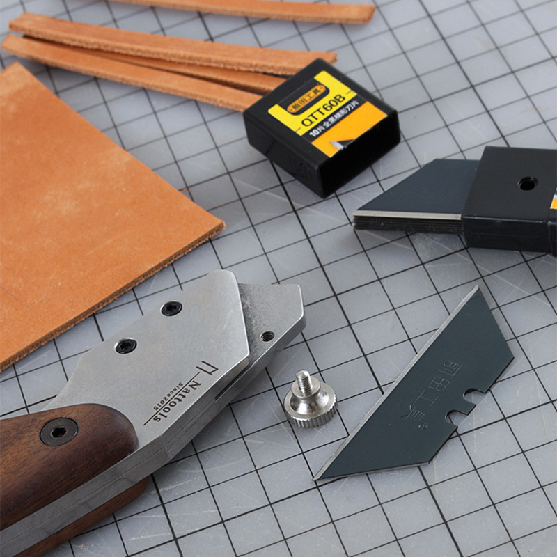 実用的な革ナイフブレードカッター金属切断彫刻用手作りDIYク - Woodworking Veneer Cutter のレビューと価格