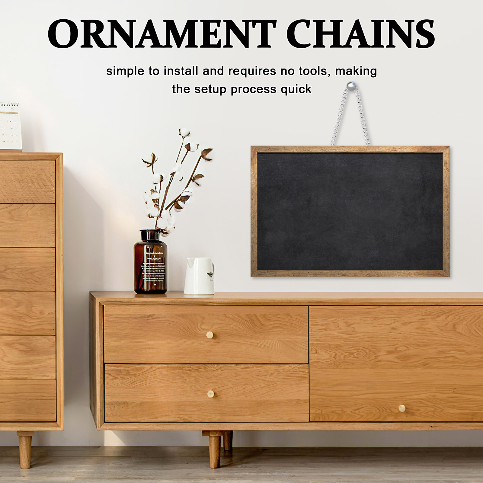 10個入り、鉄製の吊り下げチェーン。植物ハンガー、看板、木の - Woodworking Garage のレビューと価格